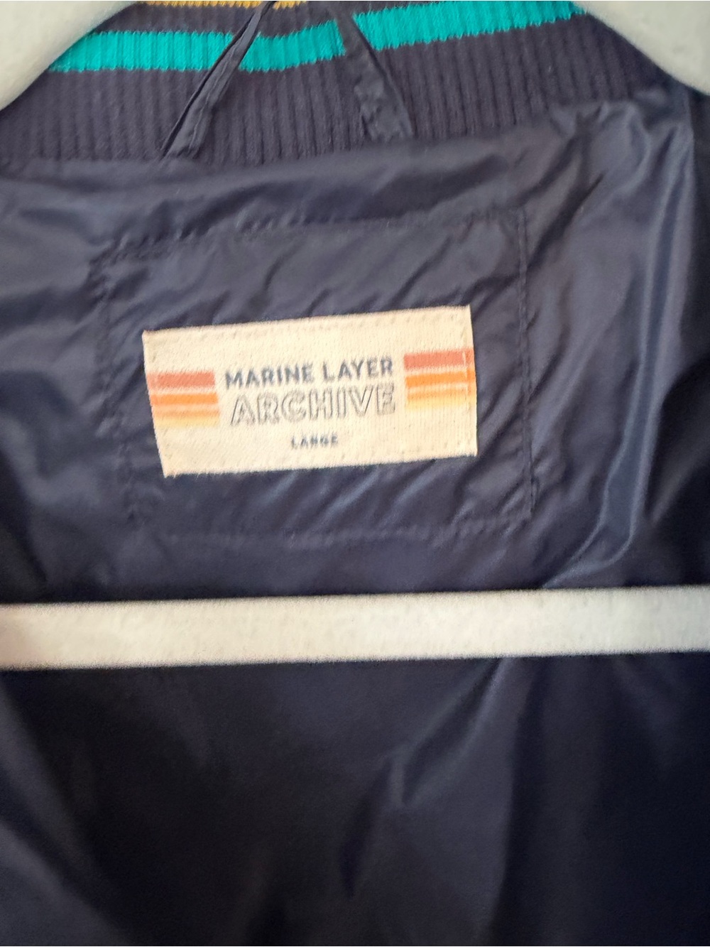 Colorblock Rainbow Puffer Jacket - Multicolor - Picture 3 of 4